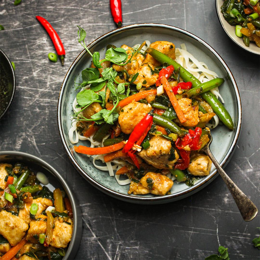 The Most Delicious Sweet Chilli Chicken Stir Fry Recipe |