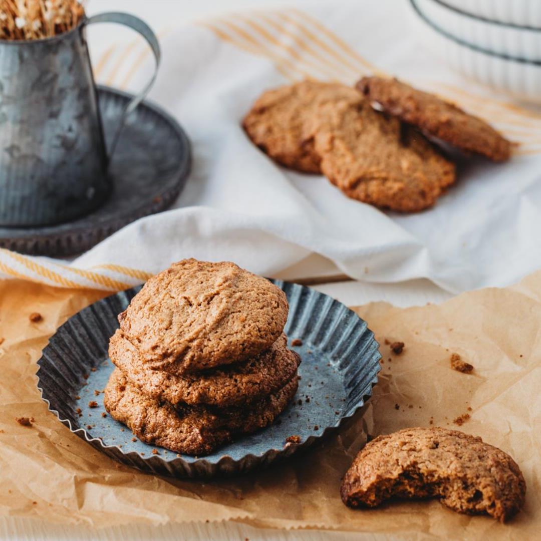 Easy 3-Ingredient Almond Butter Cookies (Gluten-Free & Deliciou