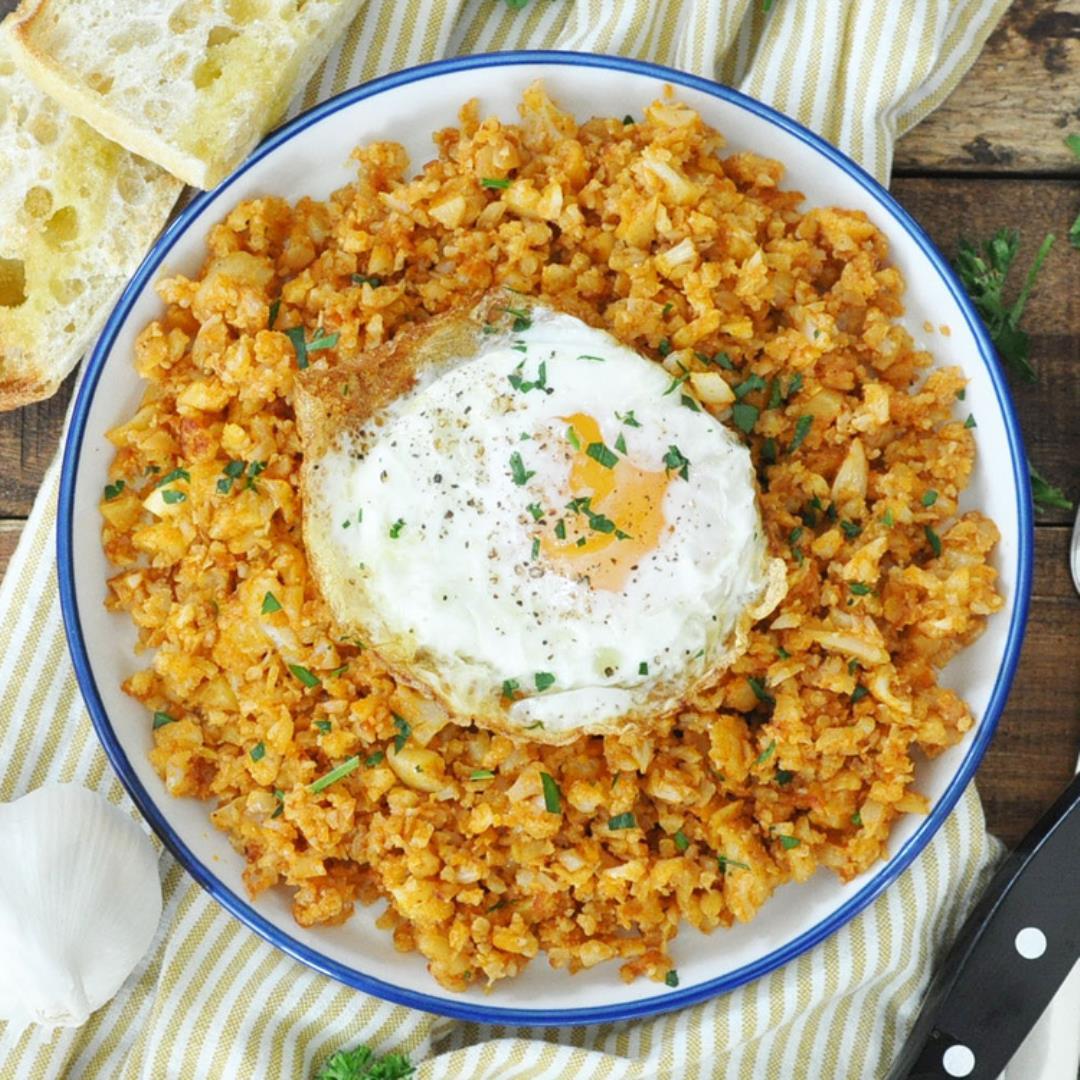 Spanish Garlic Cauliflower Crumbs