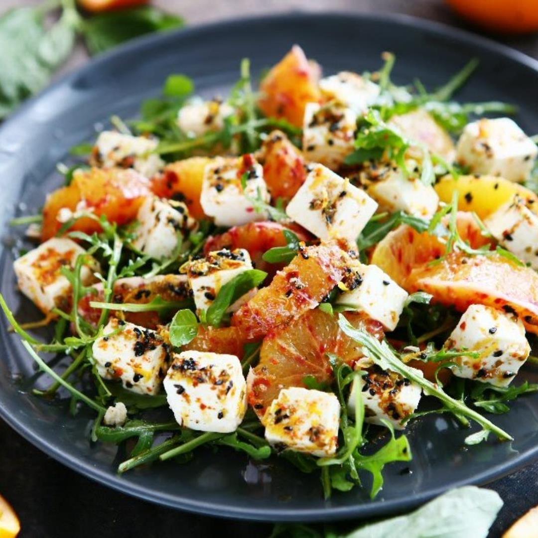 Blood Orange and Marinated Feta Salad