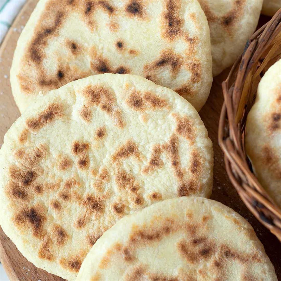 Homemade Vegan Pita Bread