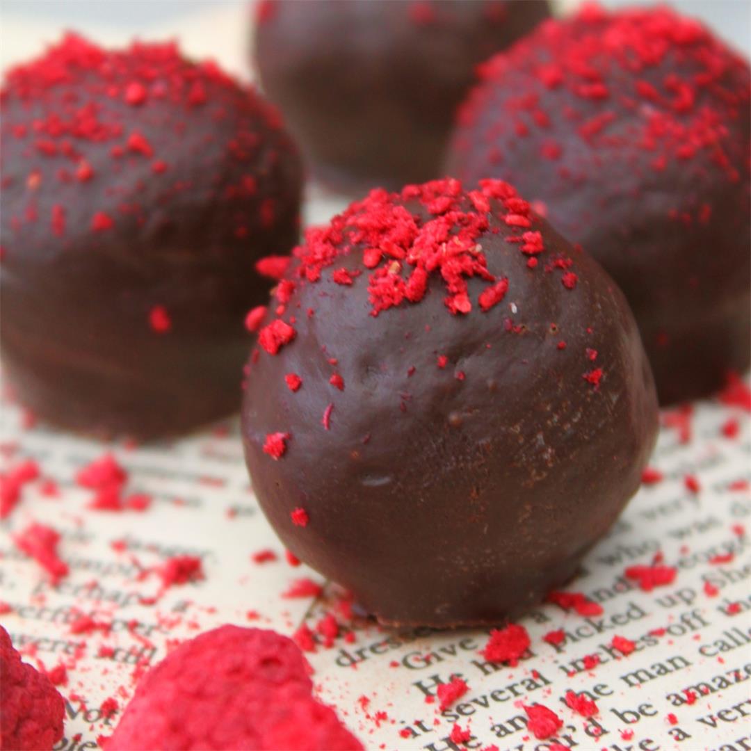 Chocolate Raspberry Truffles