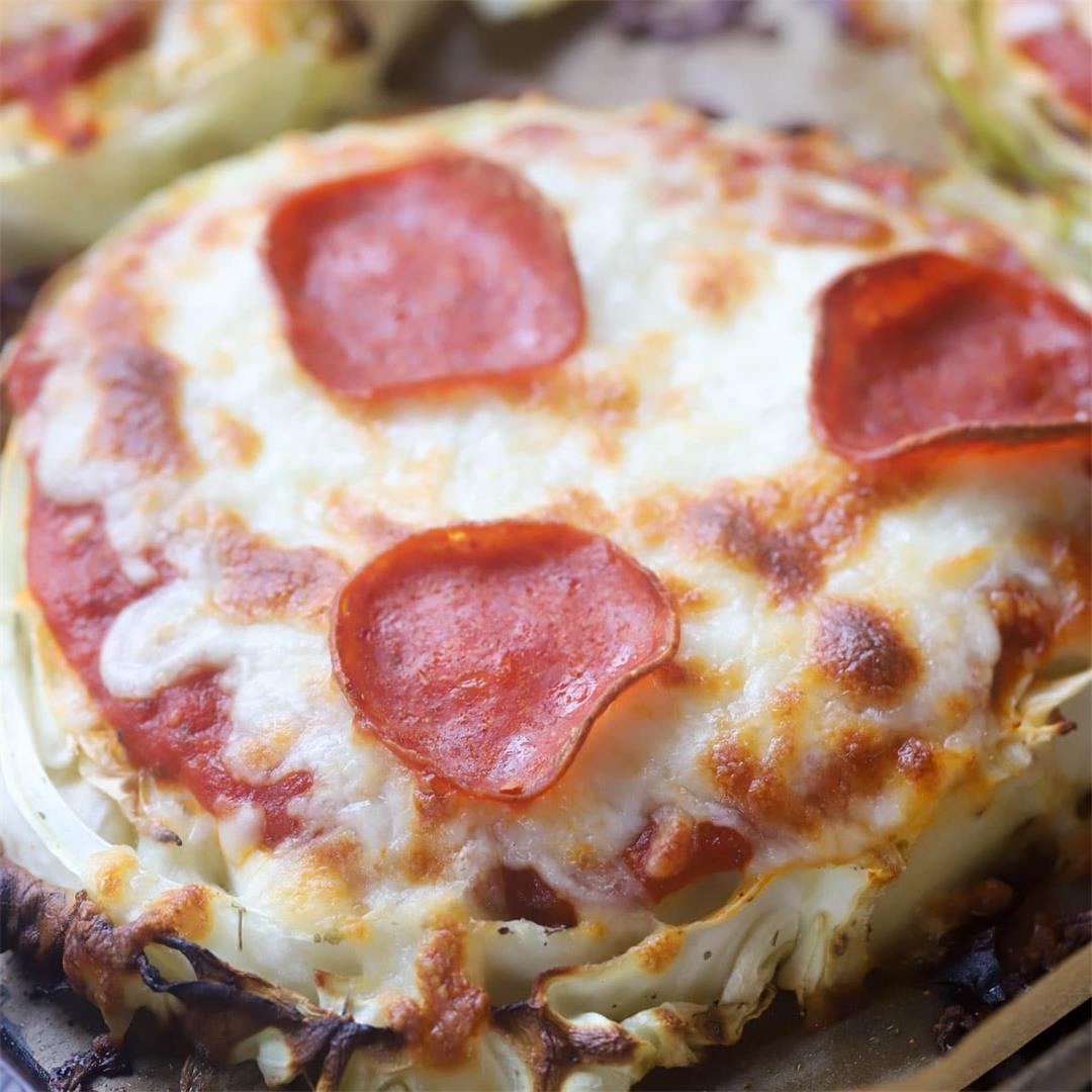 Cabbage Pizza