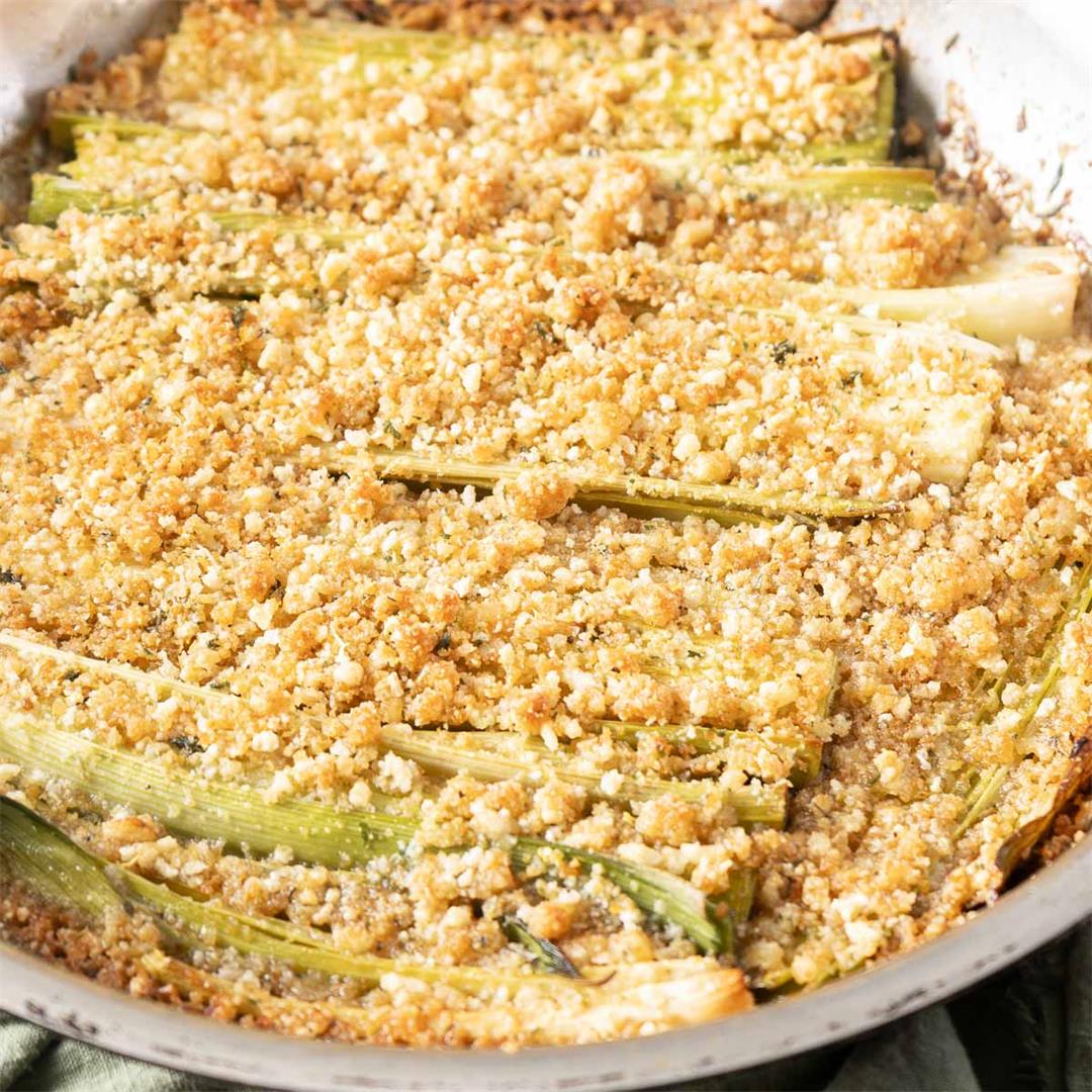 Butter Roasted Leeks