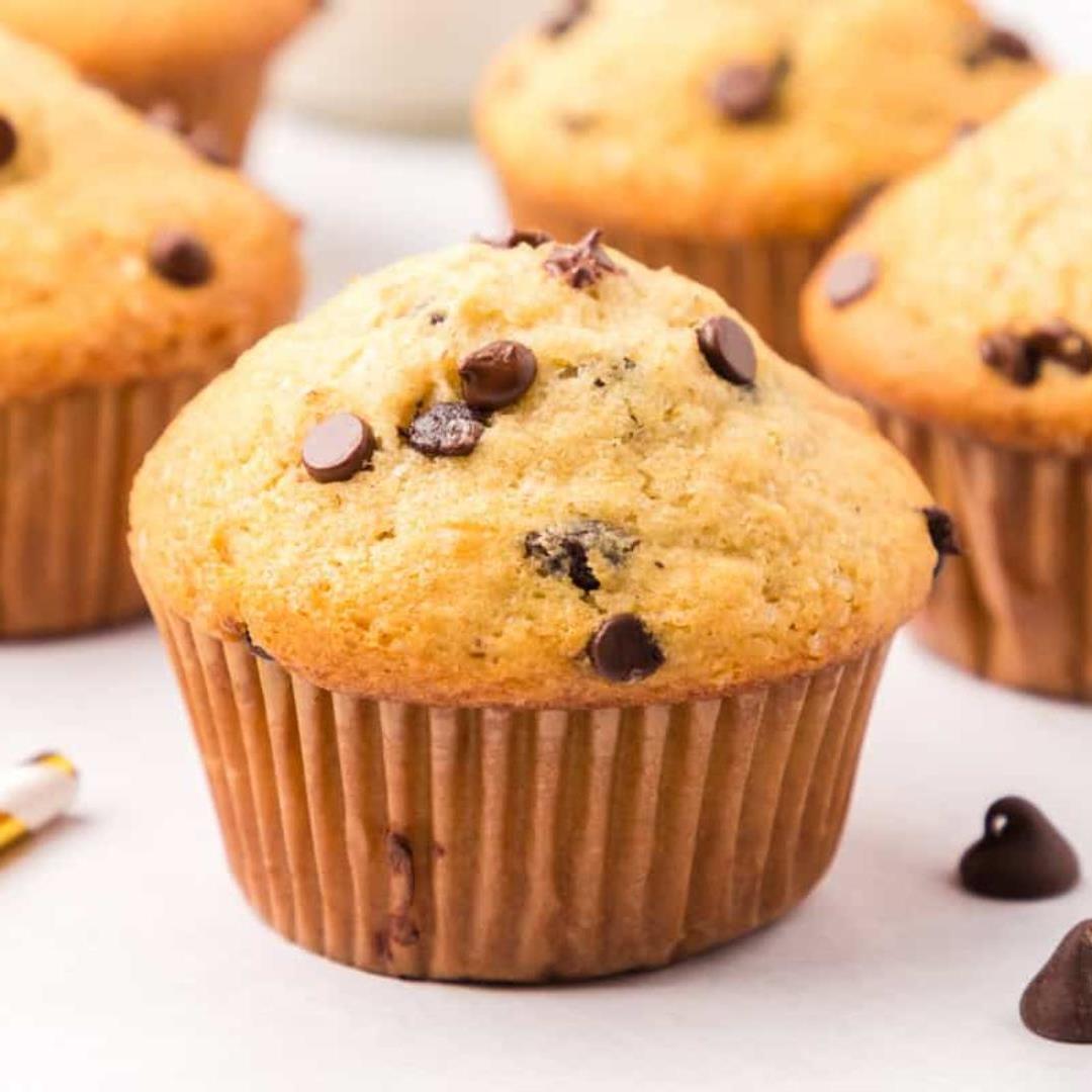 Bakery Style Chocolate Chip Muffins