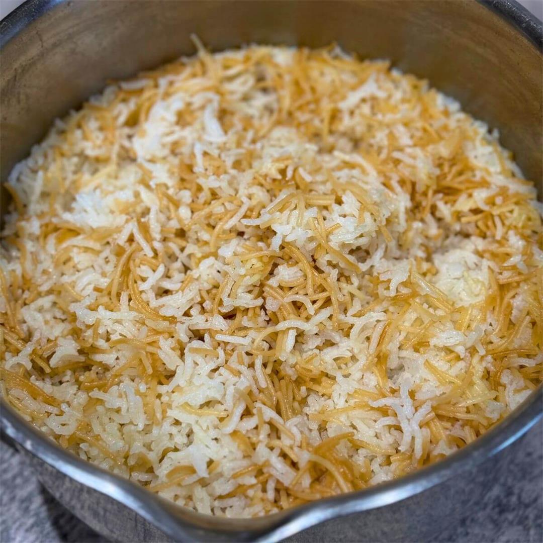 Lebanese Rice and Broken Vermicelli