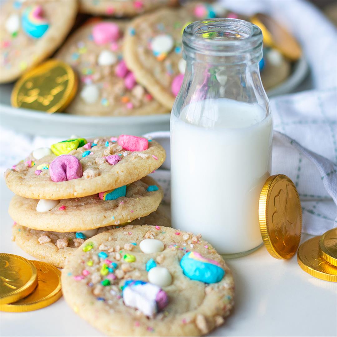 Lucky Marshmallow Cookies