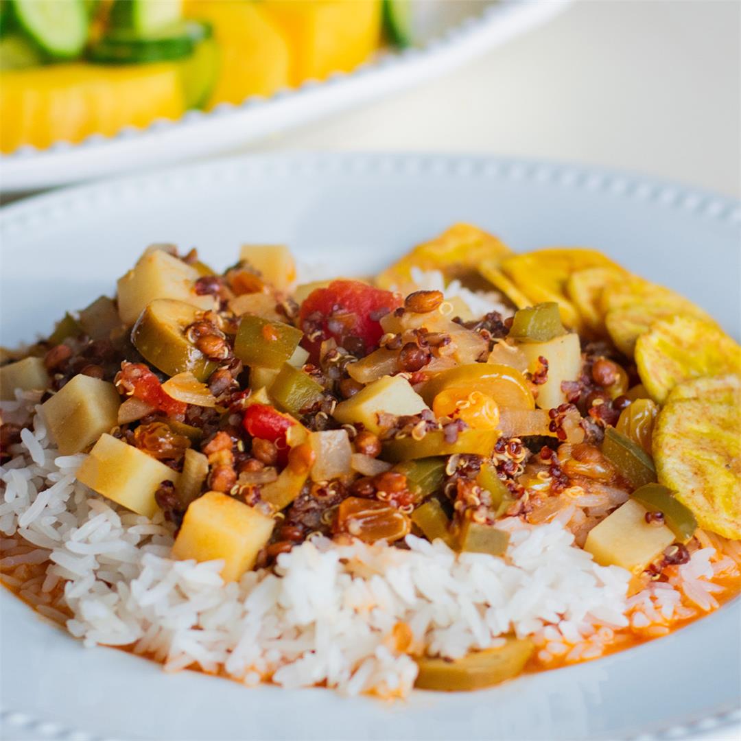 Vegetarian Cuban Picadillo