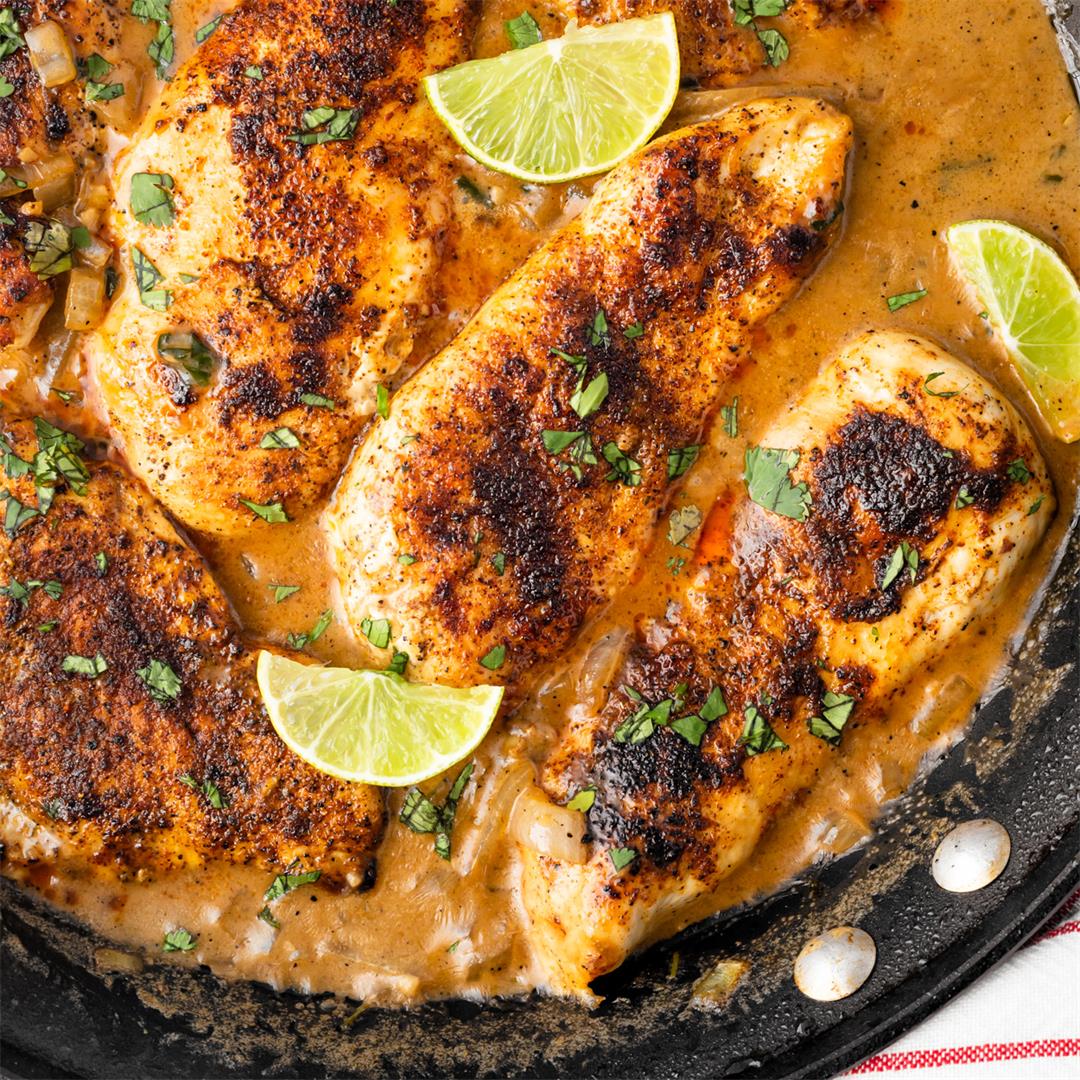 Cilantro Lime Skillet Chicken