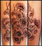 Poppies. Placement: inside forearm