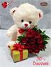 Floradoor brings 30% discount on Teddy Bear + 10 stems red roses + box of chocolate for her. Call +20 10 9999-5230 and send birthday gifts to her in Egypt with our fascinating products or visit : https://www.floradoor.com/product/special-week-end-offe r/taccazi/